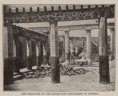 De recente ontdekkingen in Pompeii door English Photographer