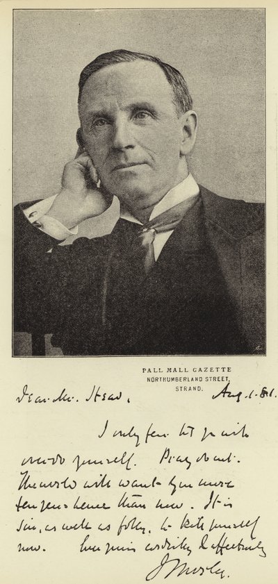 John Morley, MP door English Photographer