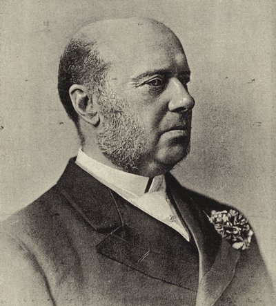 Sir Hercules Robinson, voormalig gouverneur van de Kaap en Hoge Commissaris voor Zuid-Afrika door English Photographer