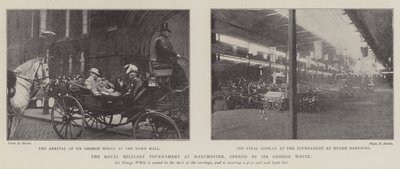 Het Koninklijk Militair Toernooi in Manchester, geopend door Sir George White door English Photographer