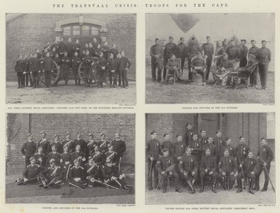 De Transvaal-crisis, troepen voor de Kaap door English Photographer