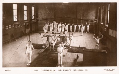 De gymzaal van St Pauls School door English Photographer