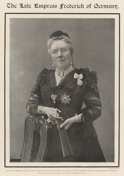 De Wijlen Keizerin Frederick van Duitsland door English Photographer