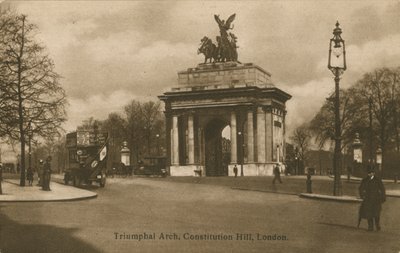 Triomfboog, Constitution Hill, Londen door English Photographer