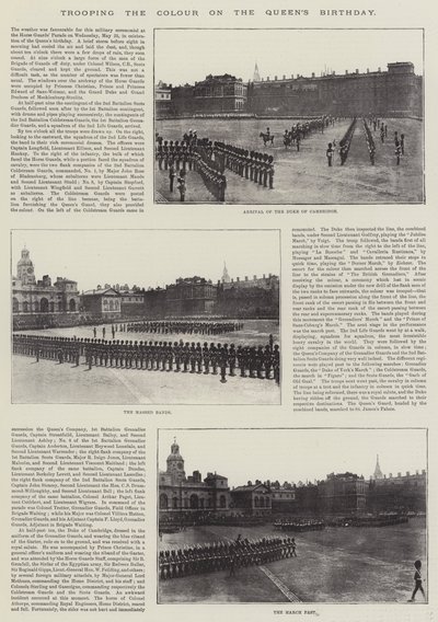 Trooping the Colour op de verjaardag van de koningin door English Photographer