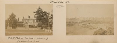 Twee afbeeldingen van Blackheath door English Photographer