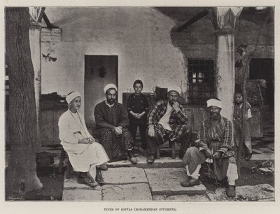 Typen van Softas, Mohammedaanse studenten door English Photographer