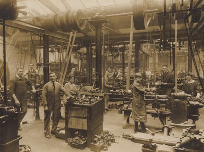 Ongeïdentificeerde Engelse ingenieurswerken, begin 20e eeuw door English Photographer