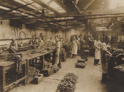 Ongeïdentificeerde Engelse ingenieurswerken, begin 20e eeuw door English Photographer