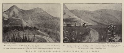 Gezichten van Estcourt, Natal, belegerd door de Boeren door English Photographer
