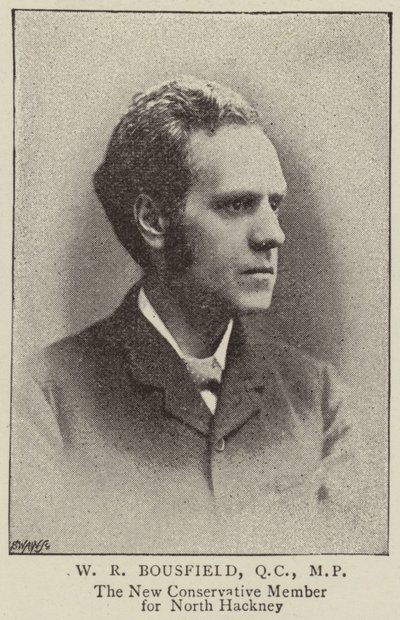 W R Bousfield, QC, MP door English Photographer