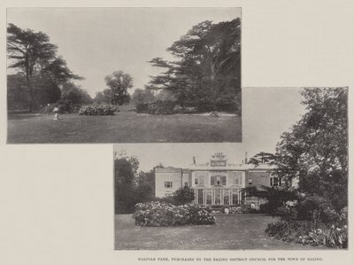 Walpole Park, gekocht door de Ealing District Council voor de stad Ealing door English Photographer