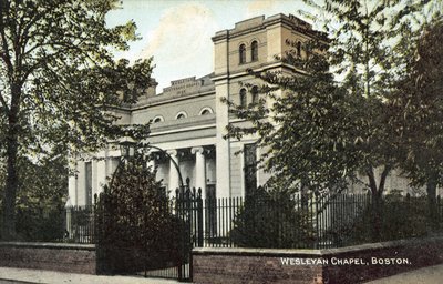 Wesleyan Kapel, Boston door English Photographer