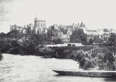 Windsor Castle vanaf de Theems door English Photographer