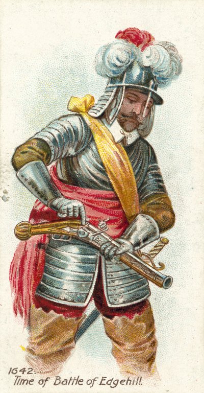 1642, Tijd van de Slag bij Edgehill door English School