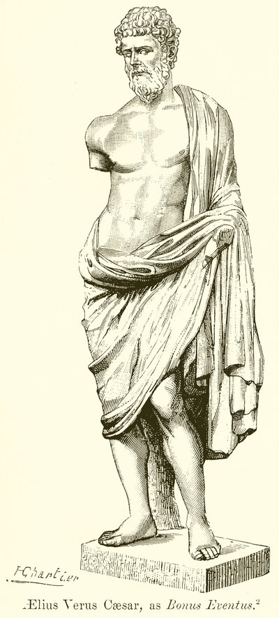 AElius Verus Caesar, als Bonus Eventus door English School