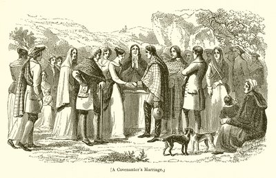 Een huwelijk van Covenanters door English School