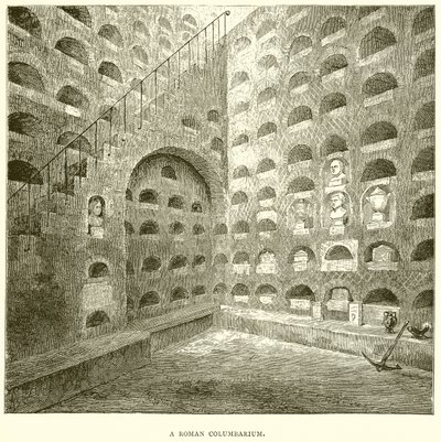 Een Romeins columbarium door English School