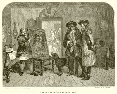 Een scène uit de Spectator door English School