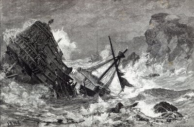 Een septemberstorm, 1588, uit 