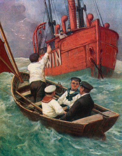 Een bezoek aan het lichtschip door English School