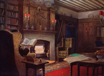 Een gezellig hoekje in de rokerslounge door English School
