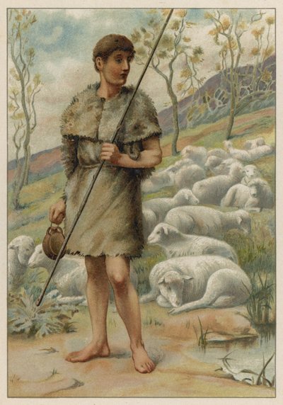 Abel en zijn schapen door English School