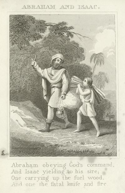 Abraham en Isaac door English School