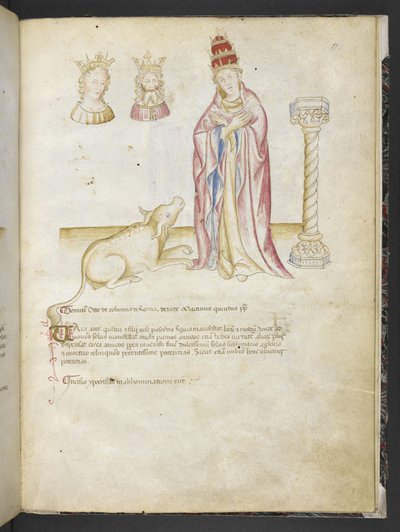 Joachimi Abbatis de Curatio, et Anselmi, Episcopi Marsicani, Vaticinia xxx de Pontificibus Romanis; scil., a Nicolao III. ad Innocentium VIII, c.1500 door English School