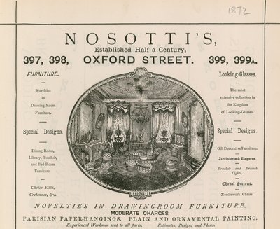 Advertentie voor Nosotti