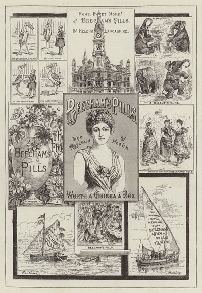 Advertentie, Beecham