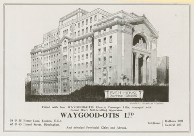 Advertentie voor Waygood-Otis Limited door English School