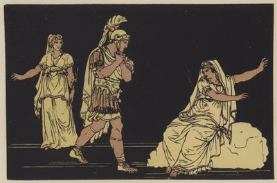 Aeneas en de schim van Dido door English School