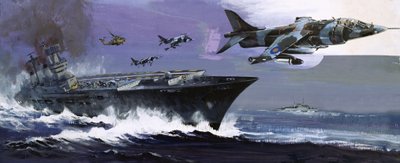 Vliegdekschip en Jets door English School