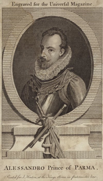 Alessandro Farnese, Prins van Parma door English School