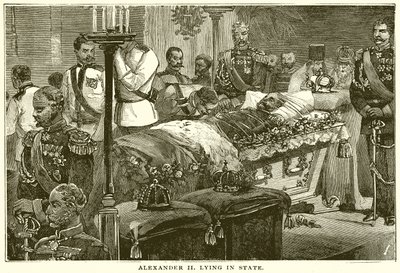Alexander II in Staat door English School