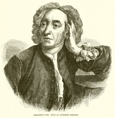 Alexander Pope door English School