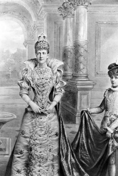 Alexandra van Denemarken, koningin-gemalin van het Verenigd Koninkrijk en de Britse Dominions, 19e eeuw door English School
