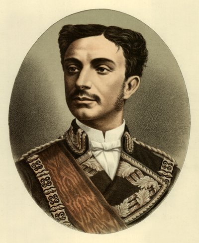 Alfonso XII - Koning van Spanje door English School