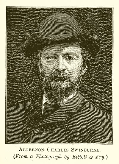 Algernon Charles Swinburne door English School