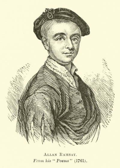 Allan Ramsay door English School