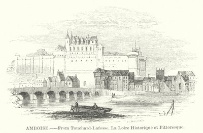 Amboise (gravure) door English School