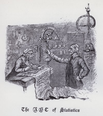 Een ABC van Statistieken (gravure) door English School
