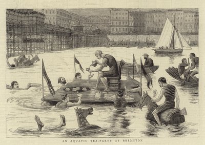 Een aquatische theepartij in Brighton door English School