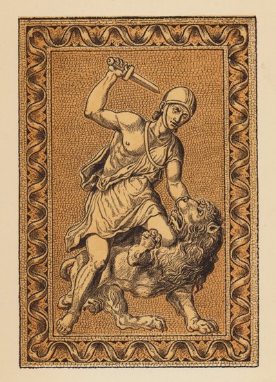 Oud Rome: Fannius en de leeuw door English School