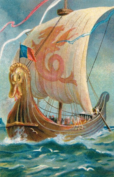 Angelsaksisch schip door English School
