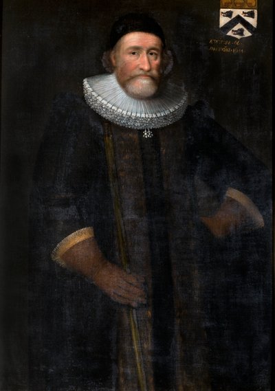Ann Wardell van Caen, 1644 door English School