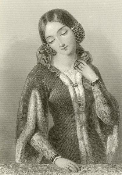 Anna van Bohemen, koningin van koning Richard II door English School
