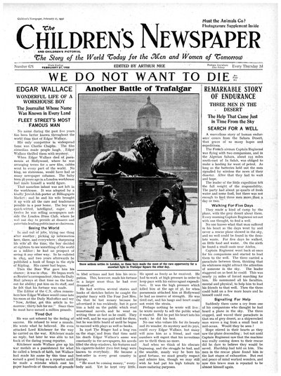 Een andere Slag bij Trafalgar, voorpagina van 