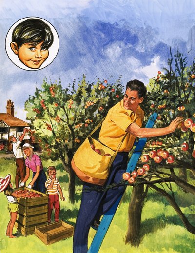 Appelplukkers door English School
